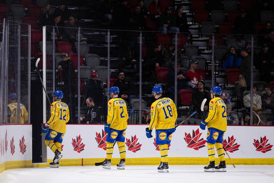 Noah Östlund , Elias Pettersson , Filip Bystedt and Leo