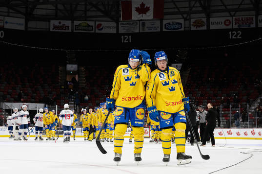 Victor Stjernborg and Victor Sjöholm of Sweden look