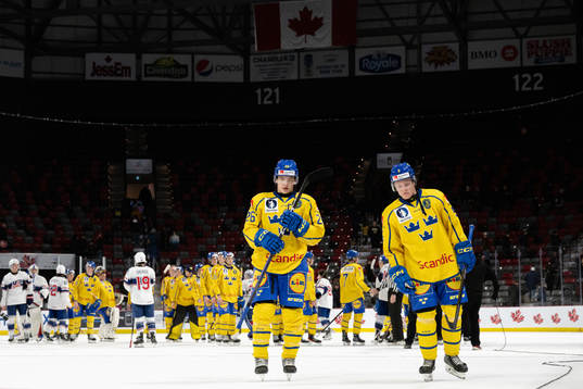 Victor Stjernborg and Victor Sjöholm of Sweden look