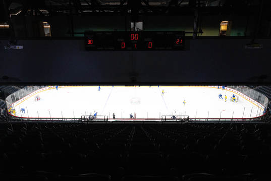 View from the stands in Scotiabank Centre