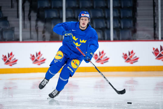 Elias Pettersson of Sweden