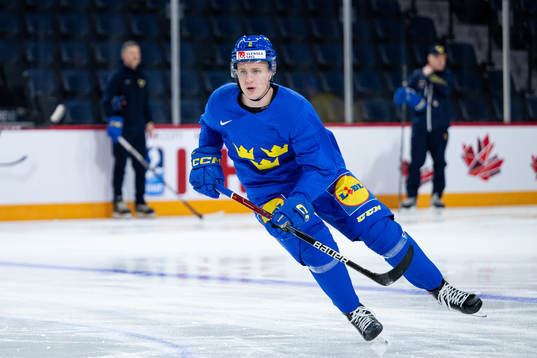 Elias Pettersson of Sweden