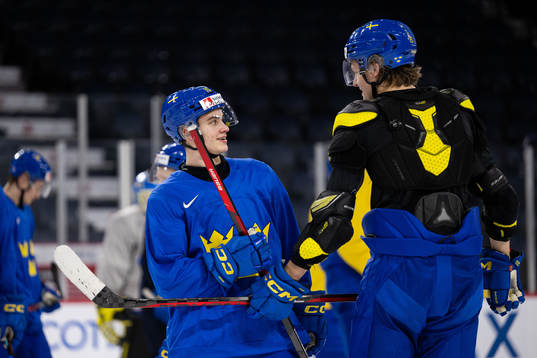 Jakob Norén and Milton Oscarson of Sweden