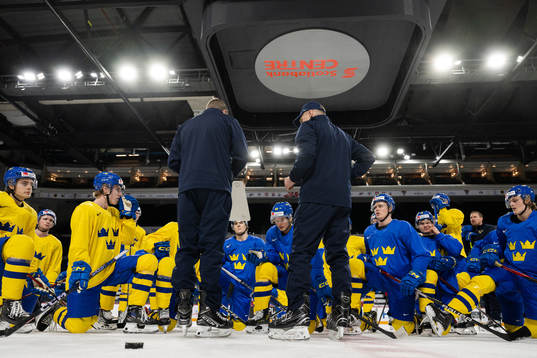 Pierre Johnsson, assistant coach and Magnus Hävelid, head