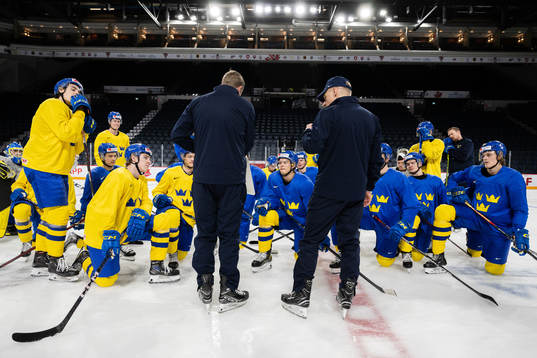 Pierre Johnsson, assistant coach and Magnus Hävelid, head