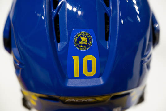 Helmet of Fabian Wagner of Sweden