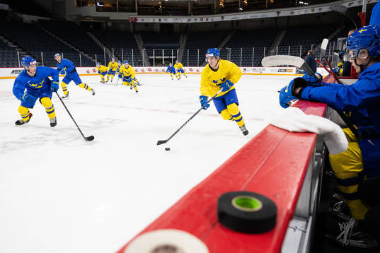 Ludvig Jansson and Jonathan Lekkerimäki of Sweden