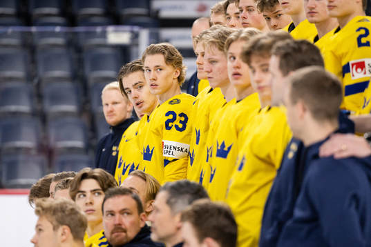 William Strömgren of Sweden poses for team photo