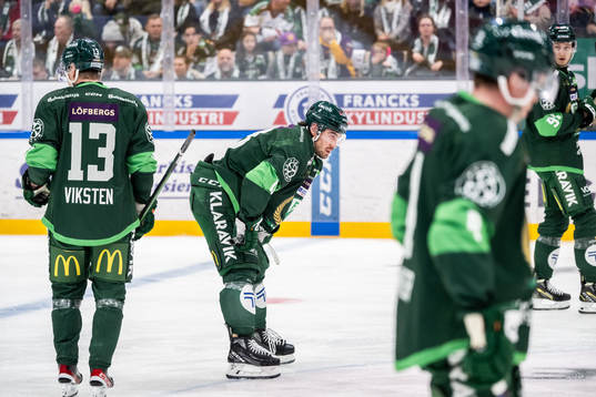 Färjestads Remi Elie deppar