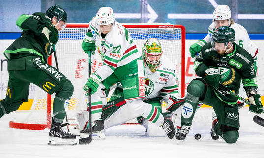 Färjestads Joakim Nygård och Marcus Westfält oroar mot