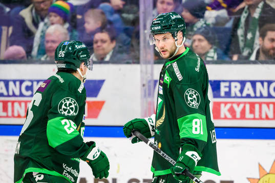 Färjestads Joel Nyström och Theodor Lennström