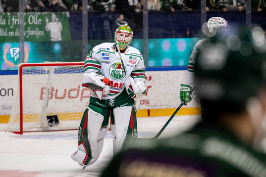 Rögles målvakt Christoffer Rifalk deppar