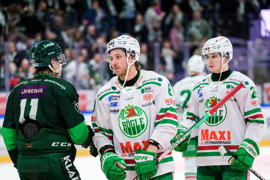 Rögles Linus Sandin deppar