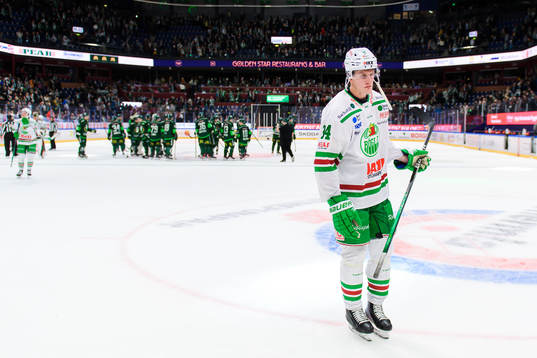 Rögles Adam Edström deppar