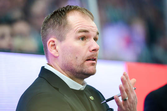 Färjestads huvudtränare Tomas Mitell