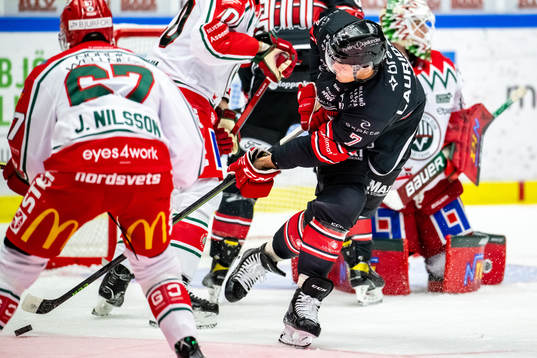 Malmö Redhawks Oliver Lauridsen gör 1-0