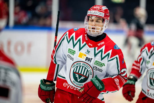 Frölundas Linus Nässen deppar