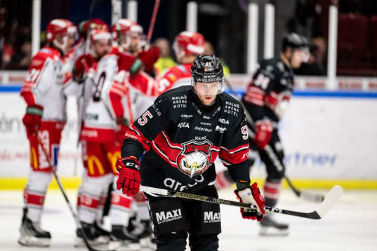 Malmö Redhawks Carl Persson deppar