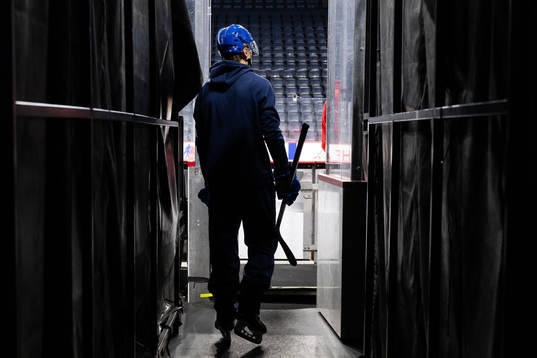 Hugo Jonasson of Sweden at a practice session