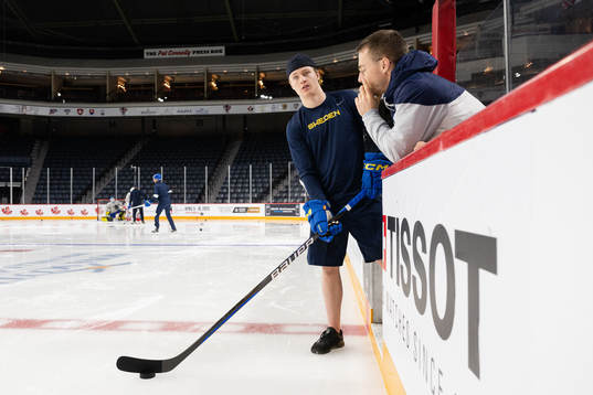 Victor Sjöholm and Axel Söderlund, Physiotherapist of
