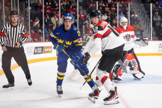 Leo Carlsson of Sweden and Tobias Sablattnig of Austria
