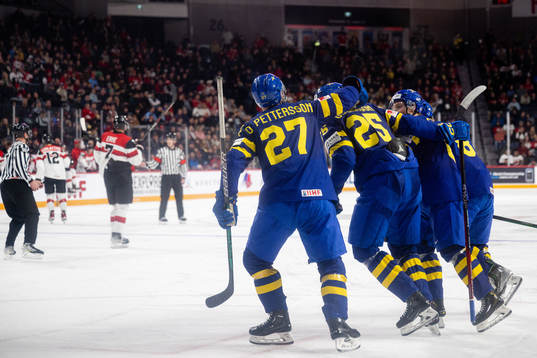Oskar Pettersson, Milton Oscarson and Victor Sjöholm of