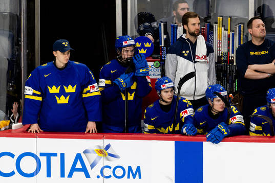 Goaltender Ian Blomquist , Axel Sandin-Pellikka , Jakob