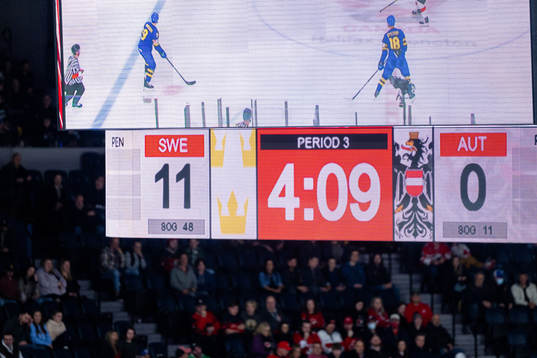 The final score is shown