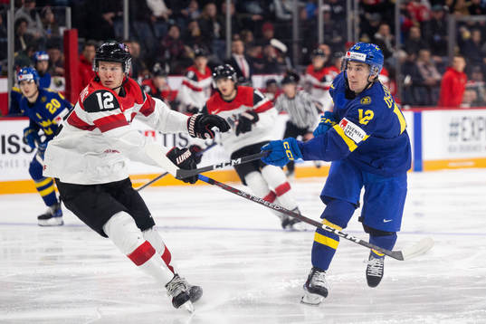 Tobias Sablattnig of Austria and Noah Östlund of Sweden