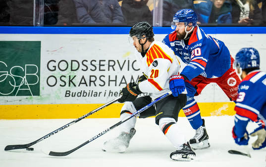Brynäs Oula Palve och Oskarshamns Hynek Zohorna
