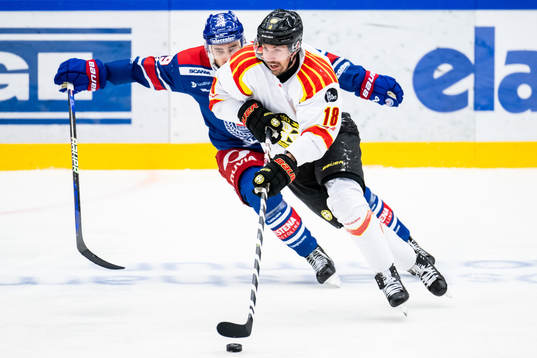 Oskarshamns Ahti Oksanen och Brynäs Anton Rödin