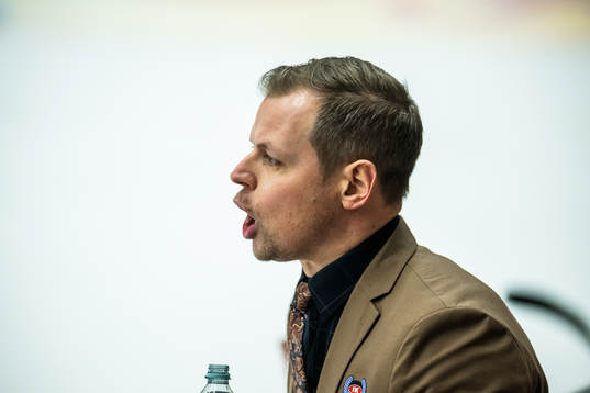 Oskarshamns tränare Martin Filander