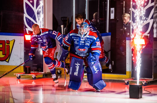 Oskarshamns målvakt Joe Cannata
