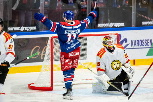 Oskarshamns Antti Suomela jublar