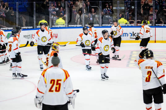Brynäs spelare deppar