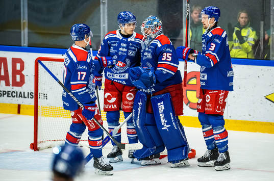Oskarshamns Jonas Engström, John Dahlström, målvakt Joe