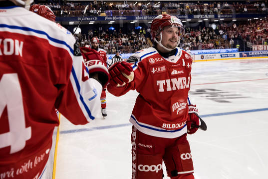 Timrås Jonathan Dahlén jubel