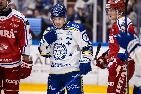 Leksands Marcus Karlberg deppar