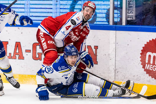 Timrås Tim Erixon och Leksands Patrik Noren