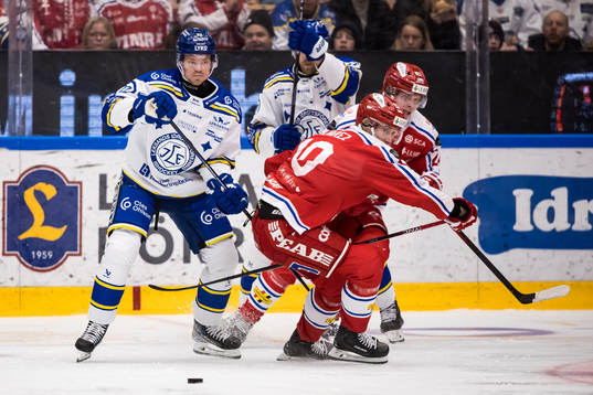 Leksands Tobias Ekberg och Timrås Robin Alvarez