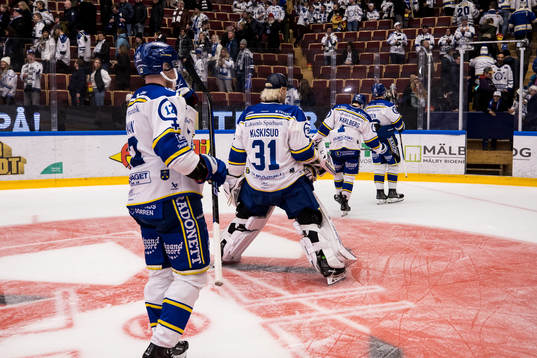 Leksands spelarna deppar