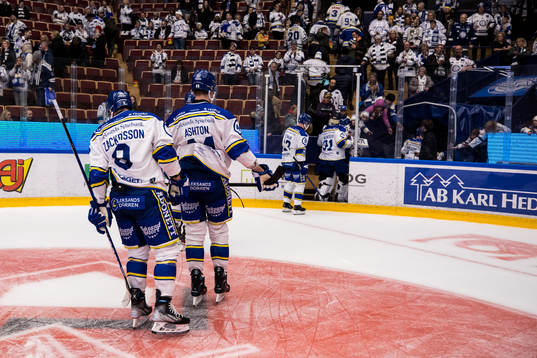 Leksands spelarna deppar