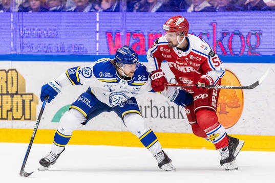 Leksands Anton Lindholm och Timrås Anton Lander