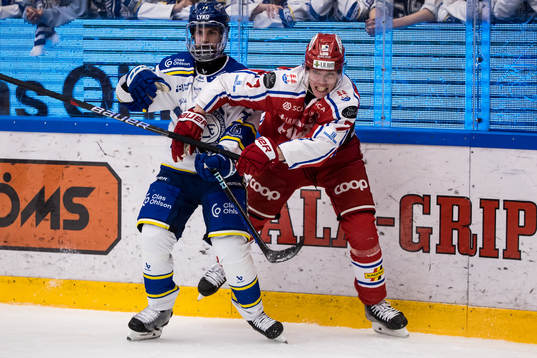 Leksands Oskar Lang och Timrås Jakob Stenqvist