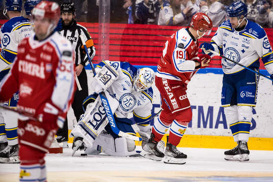 Leksands målvakt Mantas Armalis