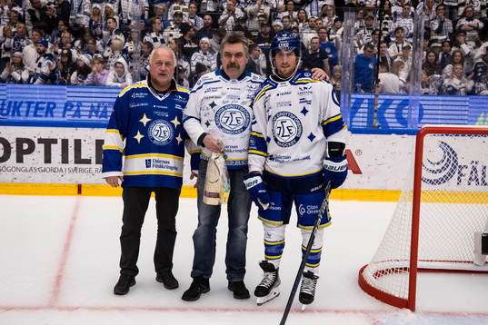 Leksands Justin Glenn Kloos utsedd till matchens lirare