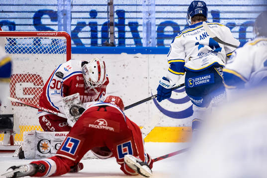 Timrås målvakt Jacob Johansson