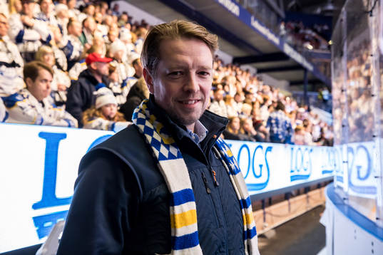 Claes Bergström ordförande Leksands IF innan