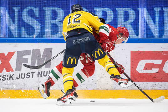 Södertäljes Viktor Liljegren och Moras William Lindgren