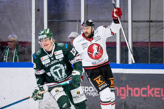 Vita Hästens Marcus Eriksson jublar